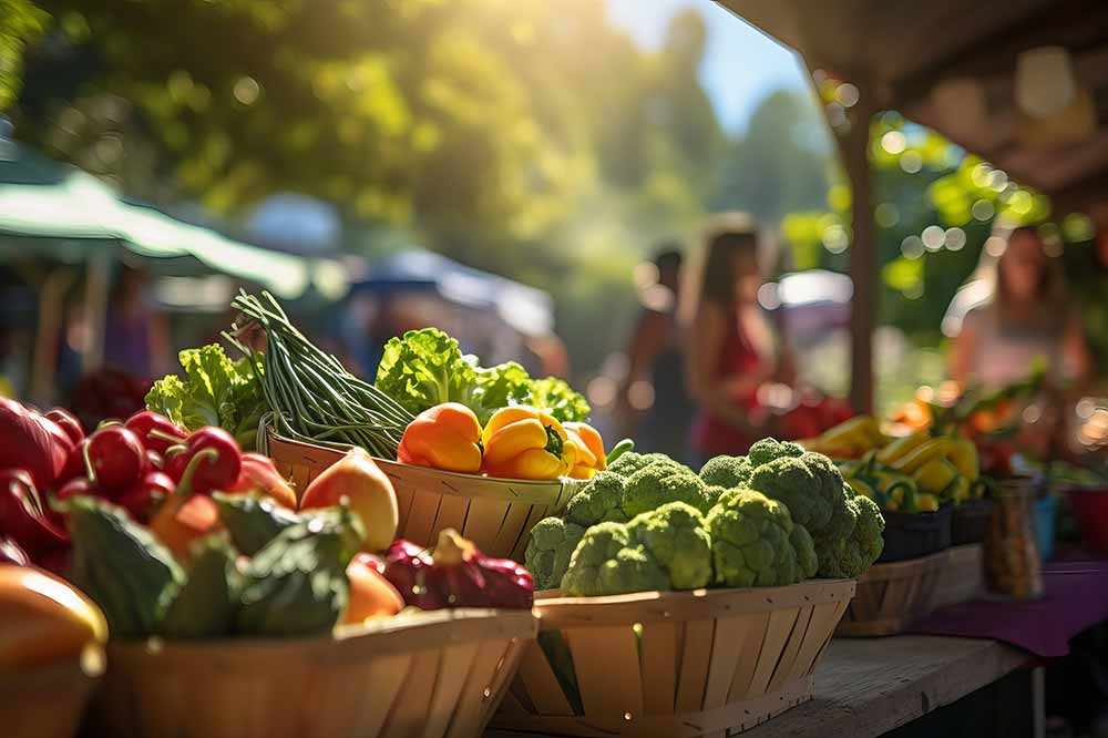 Marché à 300m.